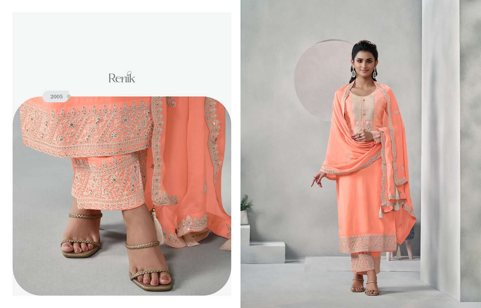 Renik Fashions LLP Ahaana Salwar Kameez Wholesale catalog
