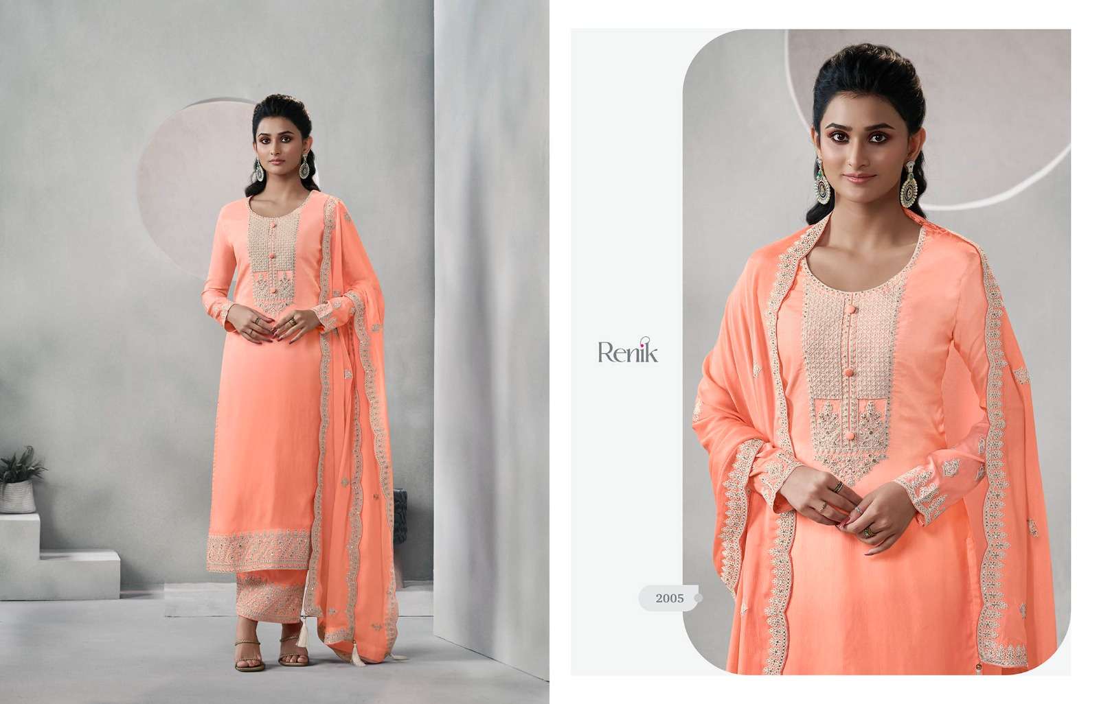 Renik Fashions LLP Ahaana Salwar Kameez Wholesale catalog