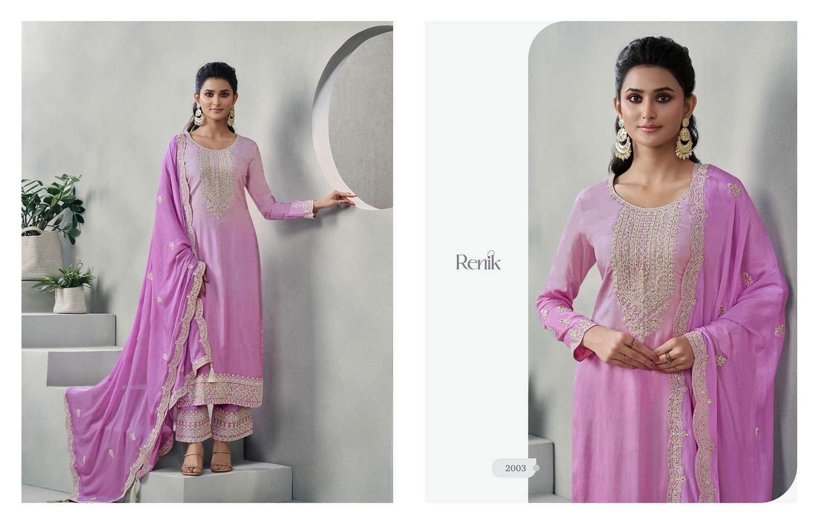 Renik Fashions LLP Ahaana Salwar Kameez Wholesale catalog
