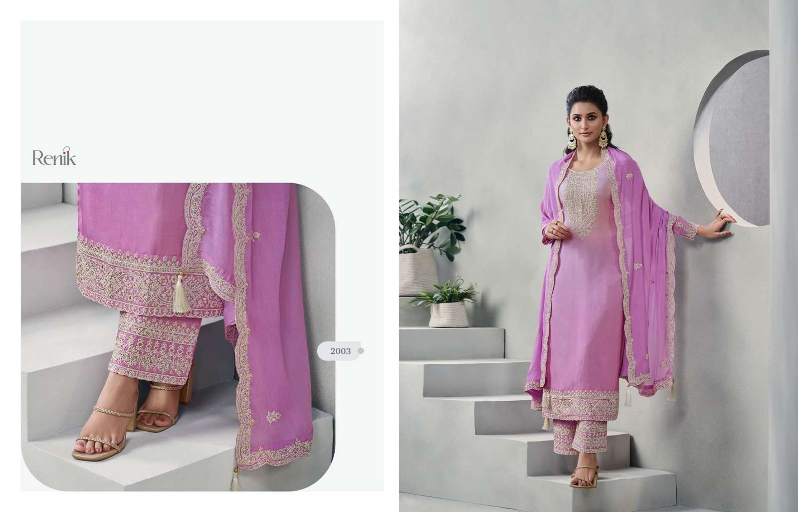 Renik Fashions LLP Ahaana Salwar Kameez Wholesale catalog