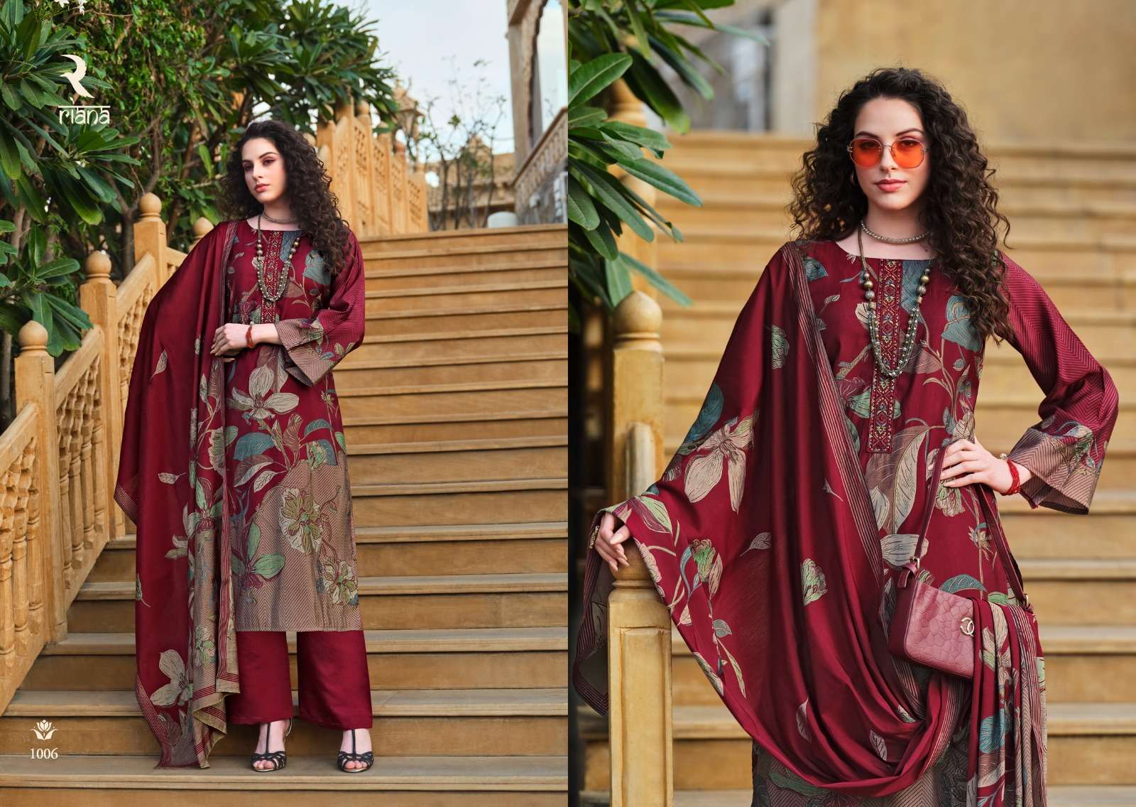 RIANA ZOYA Dress Materials Wholesale catalog