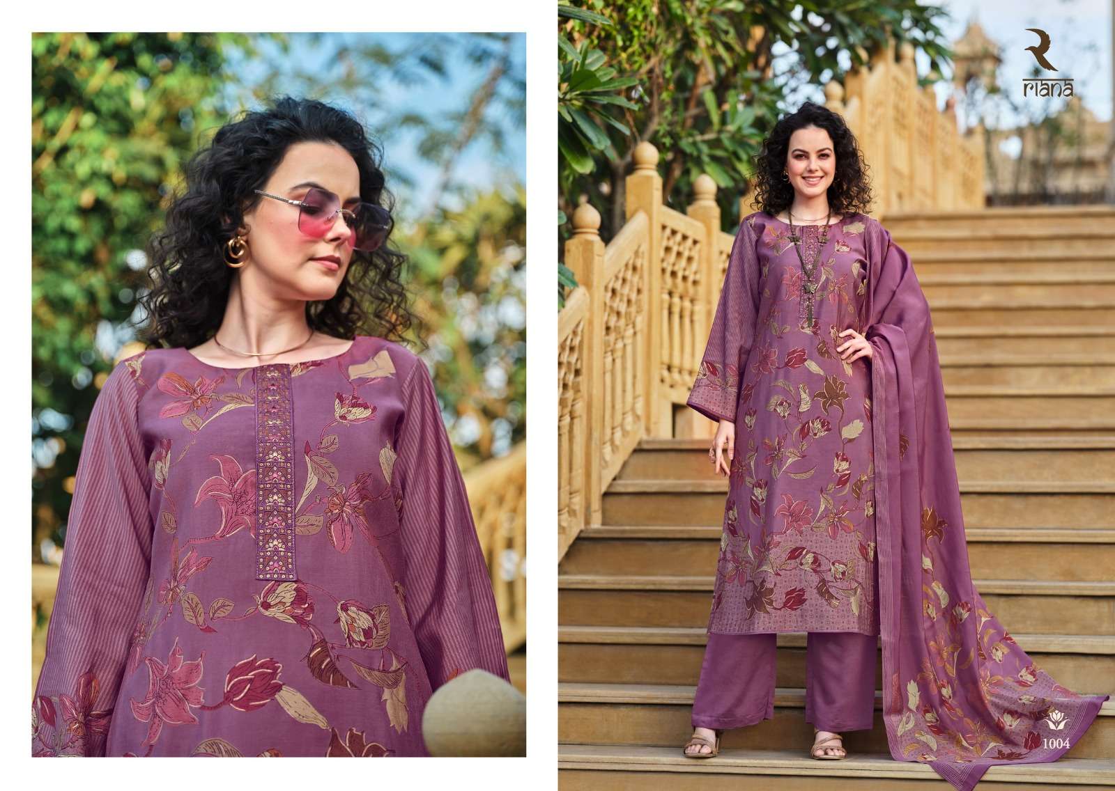 RIANA ZOYA Dress Materials Wholesale catalog