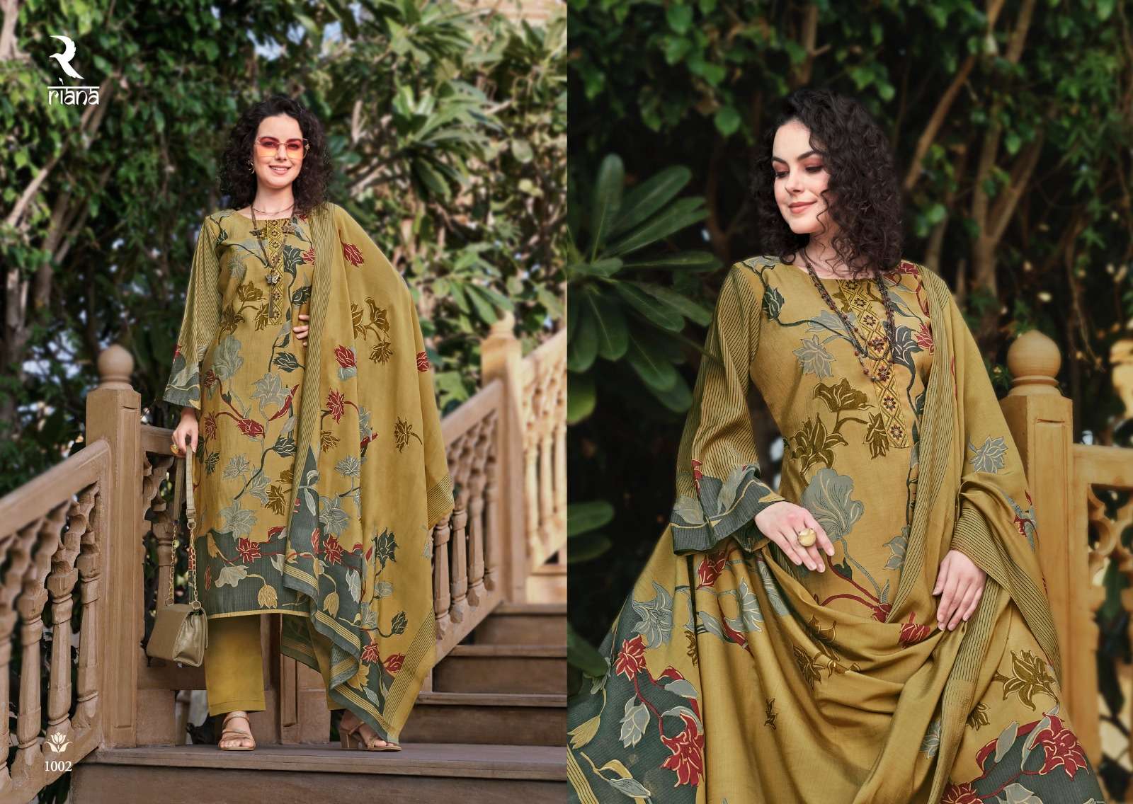 RIANA ZOYA Dress Materials Wholesale catalog