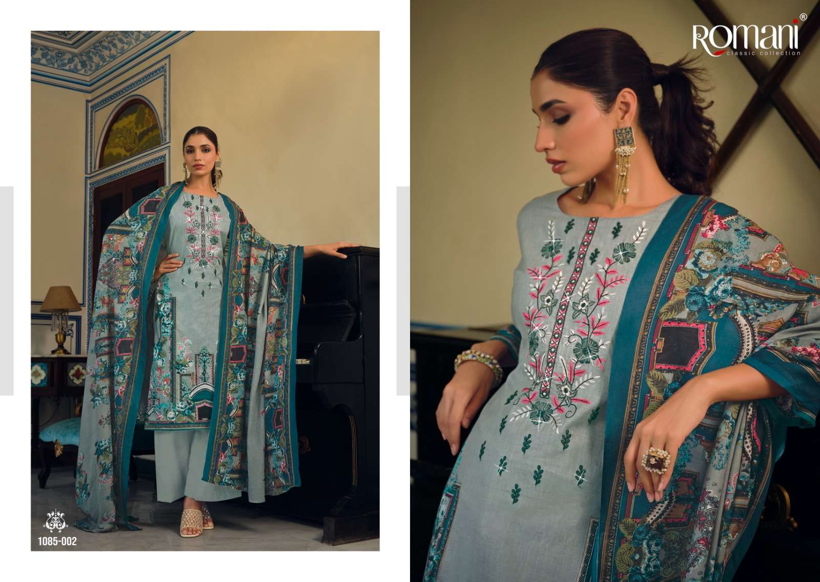 Romani Aarzu Vol 2 Soft Cotton Dress Material Wholesale catalog