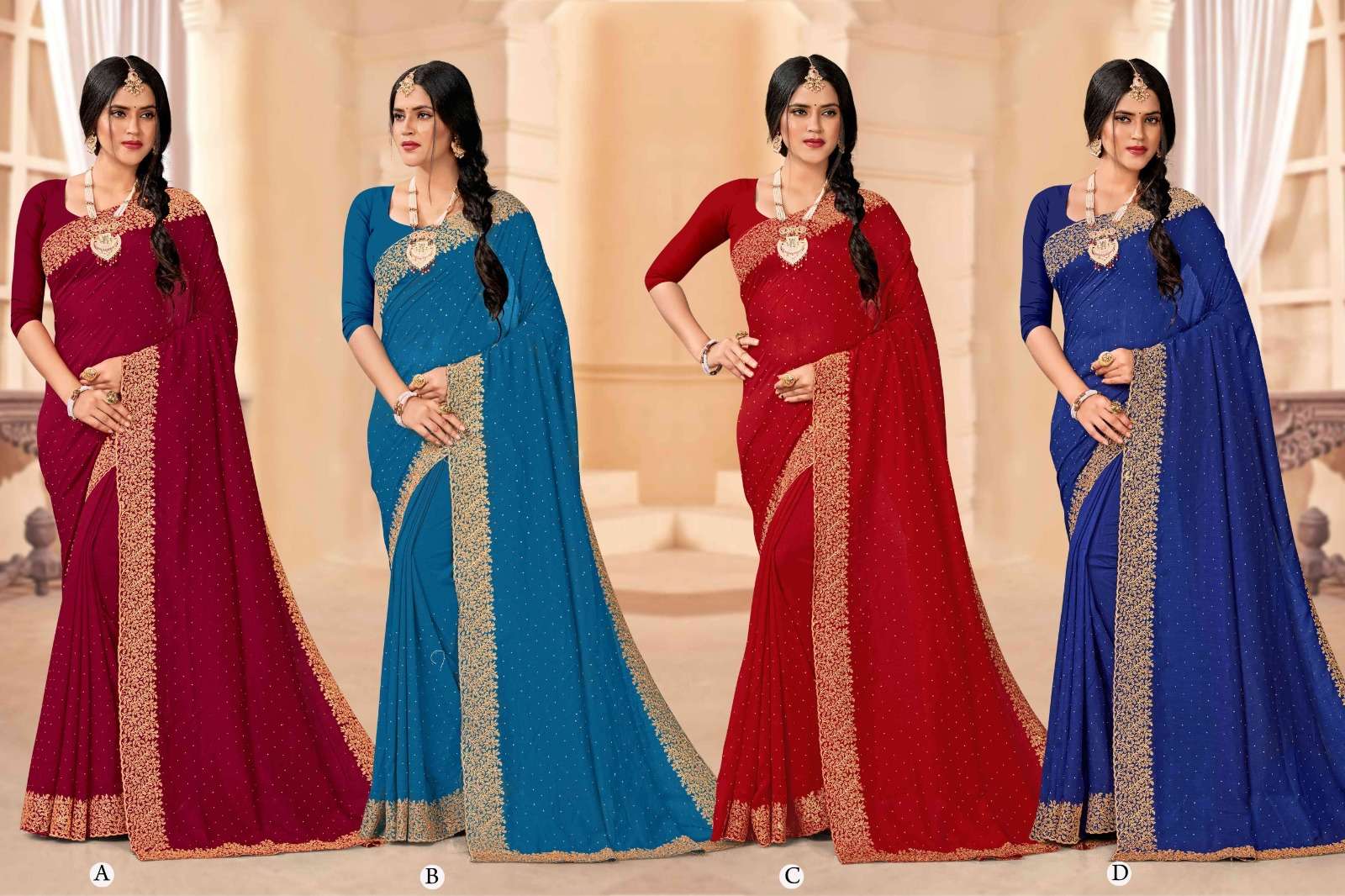 Ronisha Hejal vichitra Silk Saree Wholesale catalog