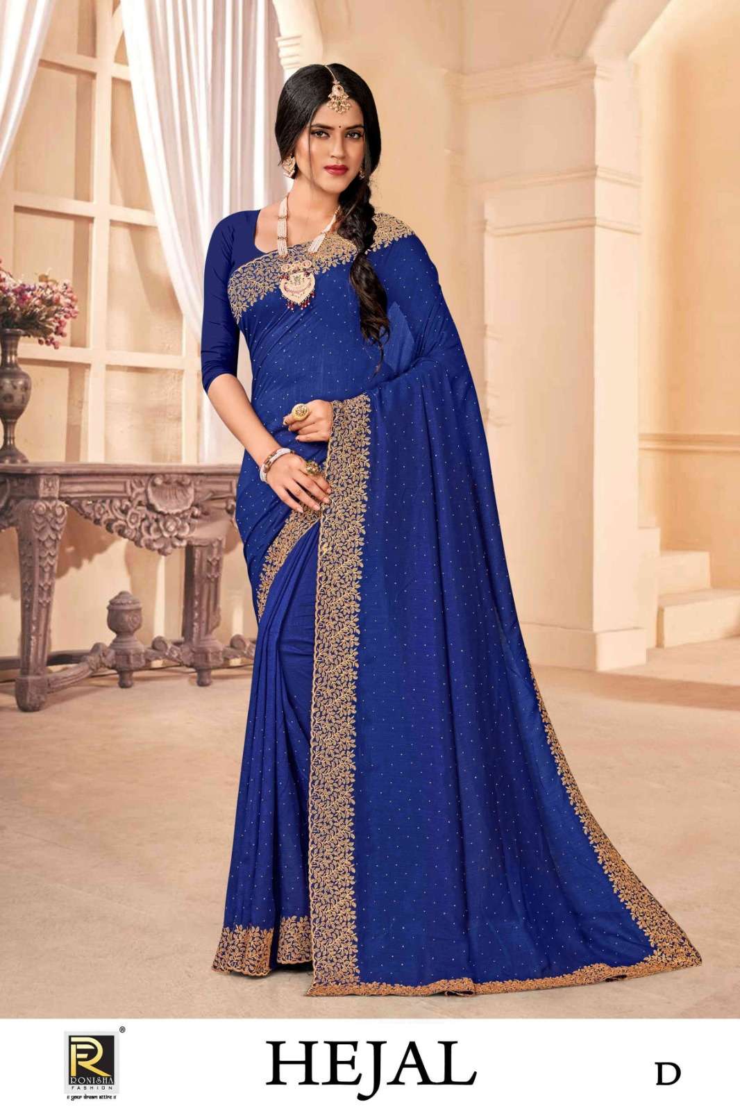 Ronisha Hejal vichitra Silk Saree Wholesale catalog