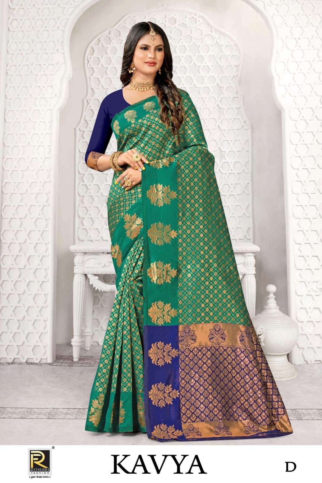Ronisha Kavya Banarasi Silk Saree Wholesale catalog