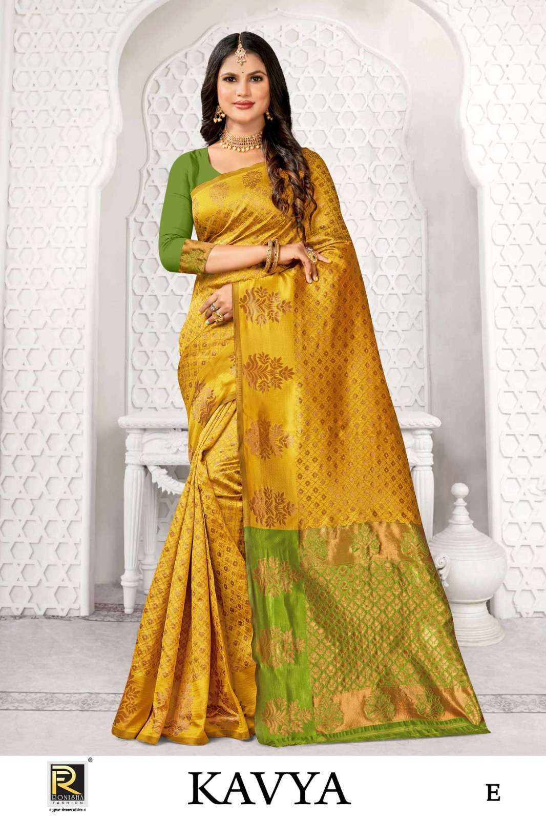 Ronisha Kavya Banarasi Silk Saree Wholesale catalog