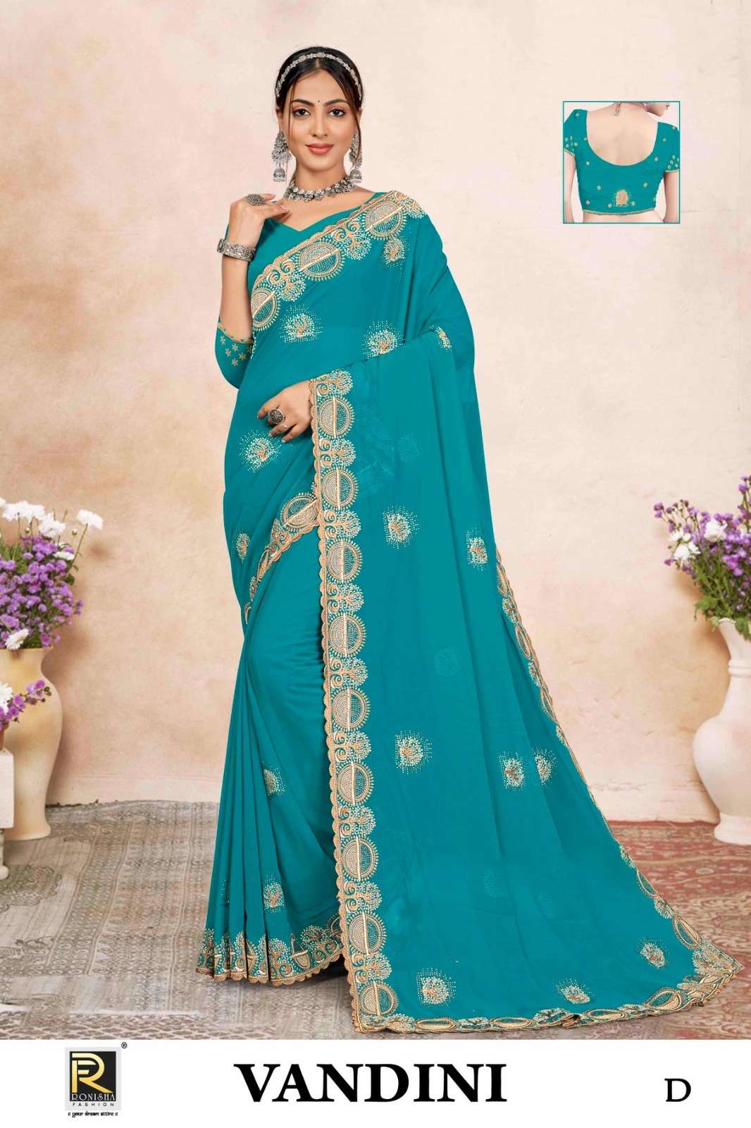 Ronisha Vandini Saree Wholesale catalog