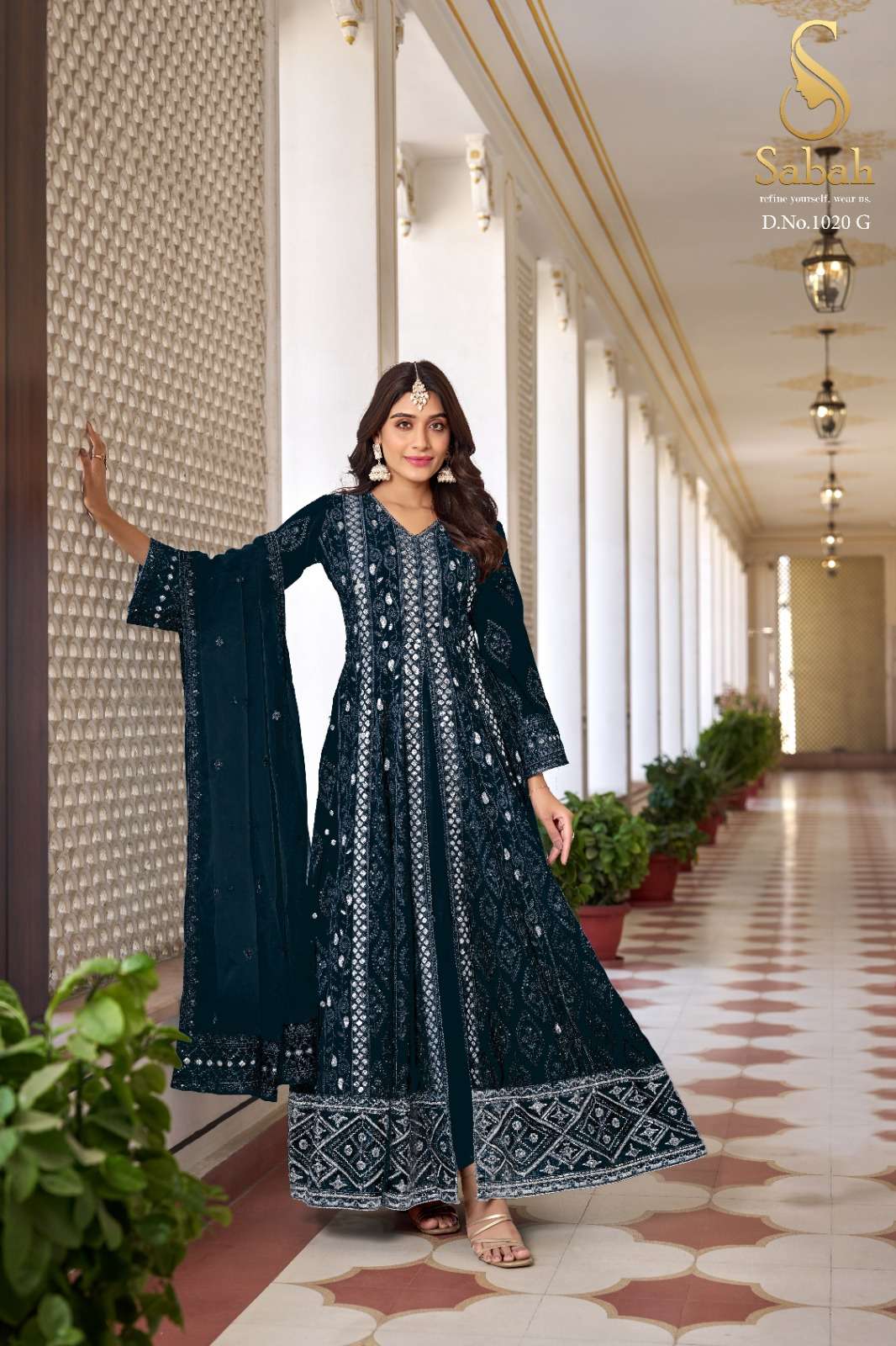 Sabah Ruhani Colour Plus Georgette Salwar Kameez Wholesale catalog
