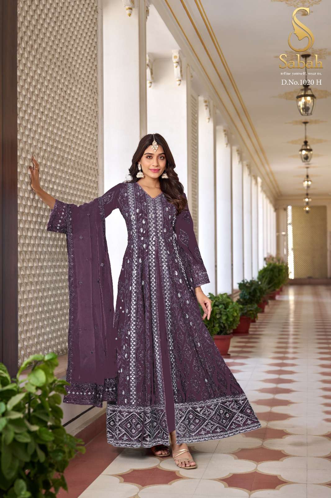Sabah Ruhani Colour Plus Georgette Salwar Kameez Wholesale catalog