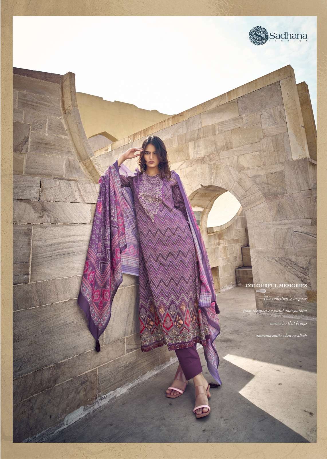 SADHANA FASHION SIMRIN COTTON Salwar Kameez Wholesale catalog