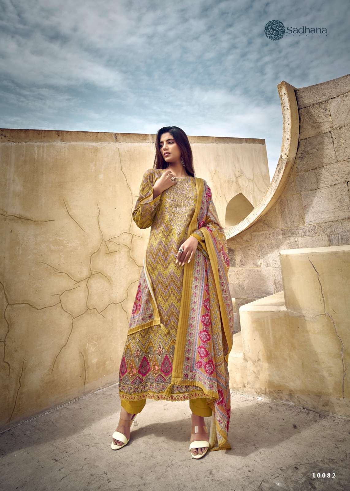 SADHANA FASHION SIMRIN COTTON Salwar Kameez Wholesale catalog