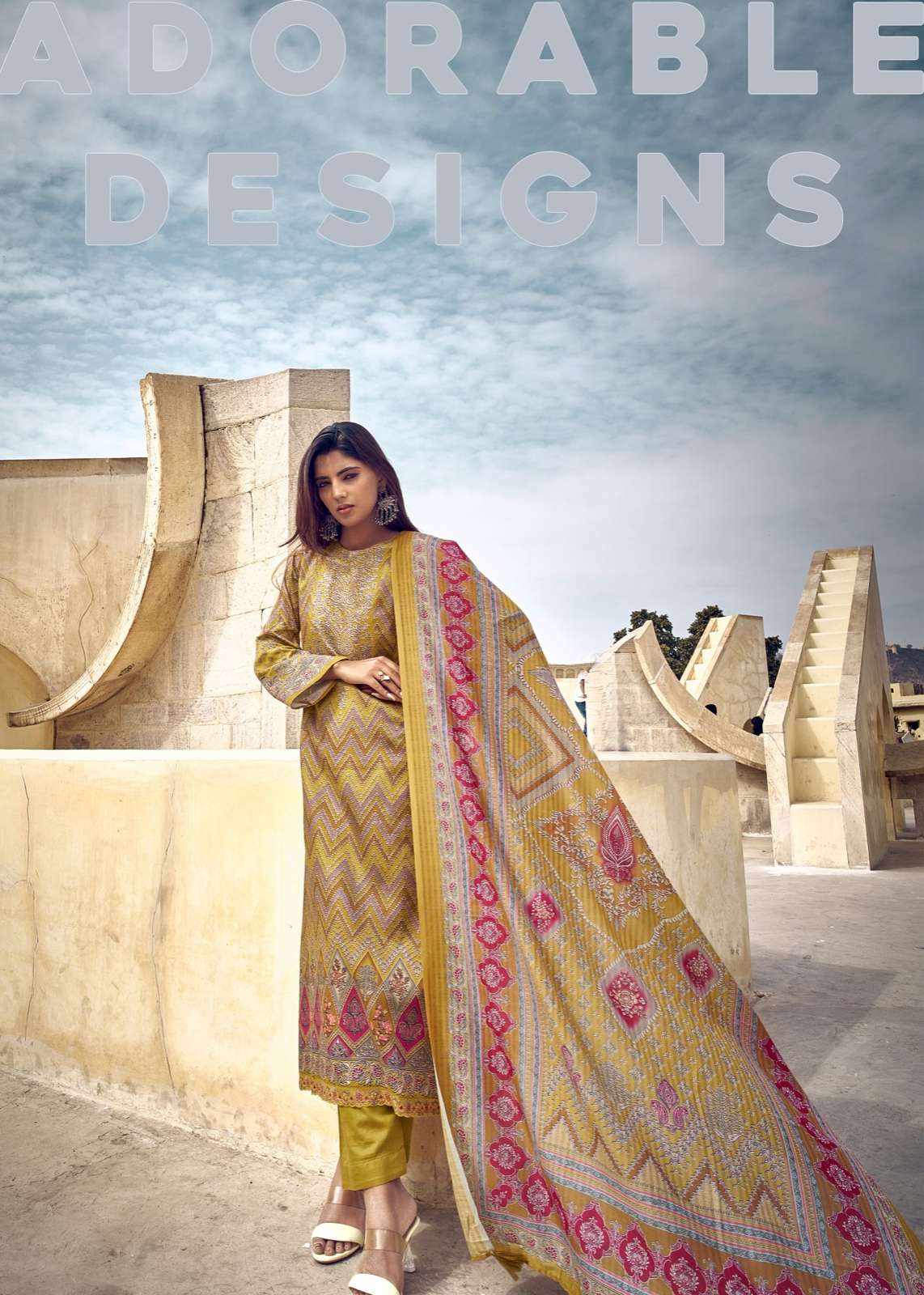 SADHANA FASHION SIMRIN COTTON Salwar Kameez Wholesale catalog
