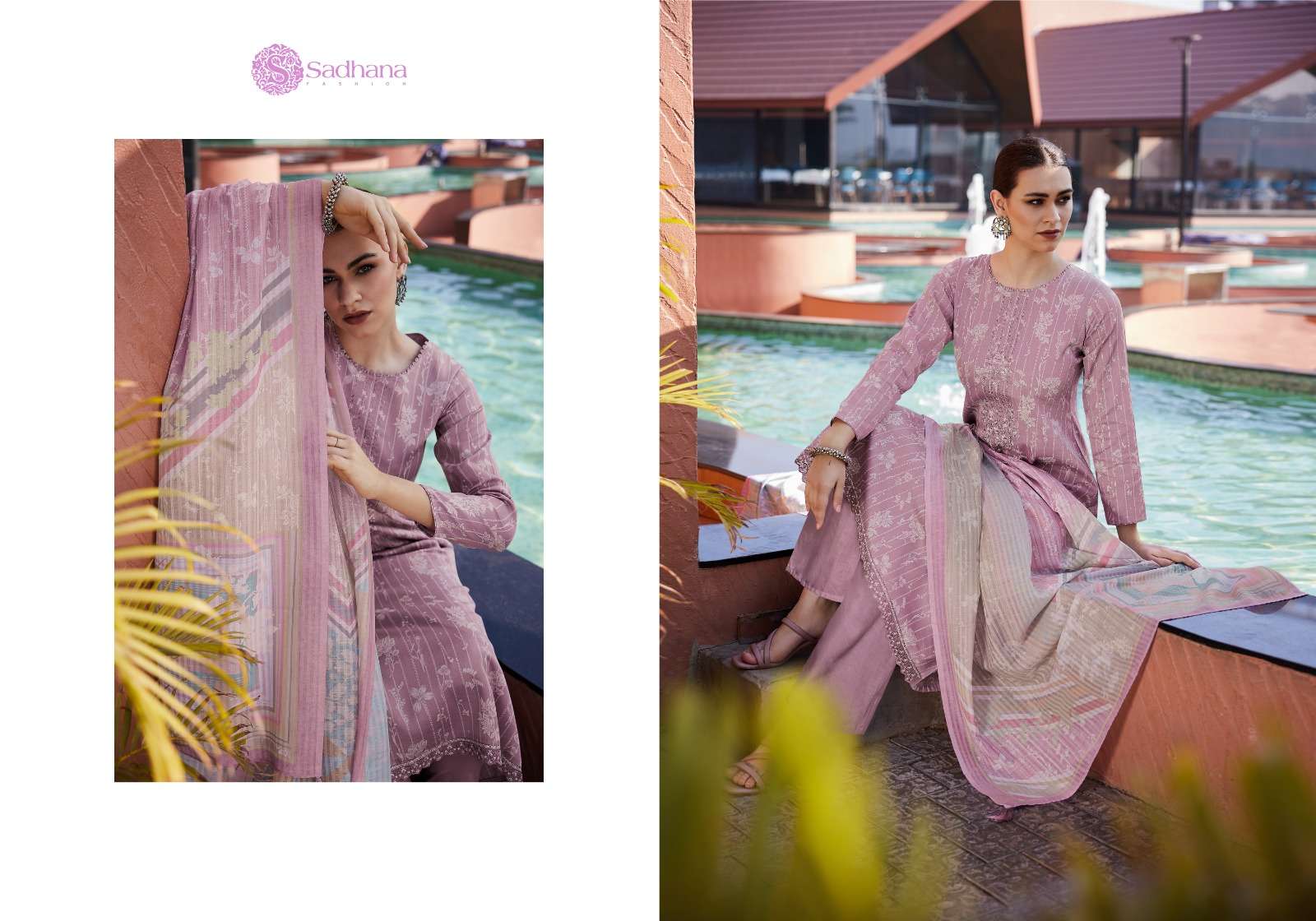 SADHANA FASHION ZABIN Salwar Kameez Wholesale catalog