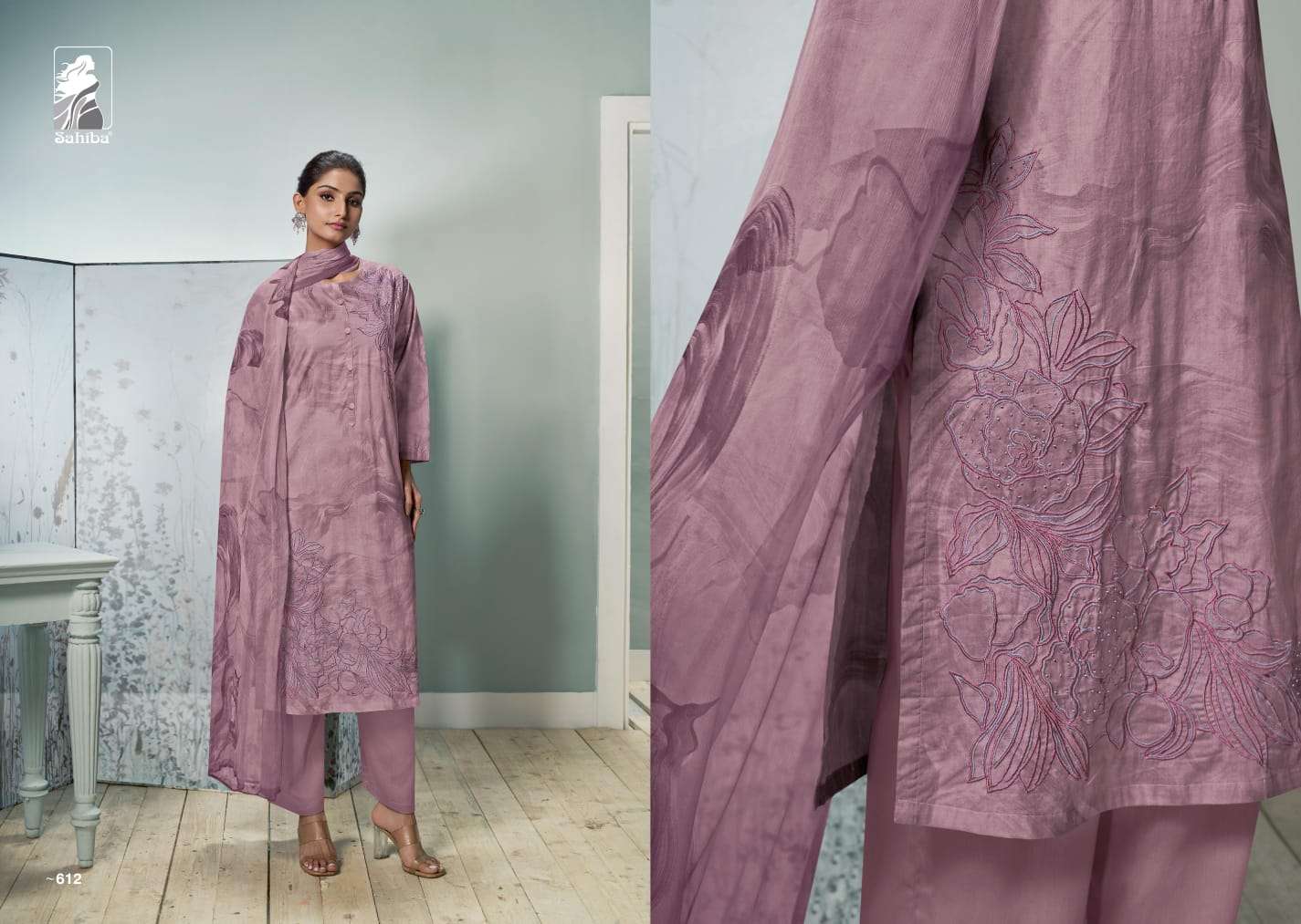 Sahiba NILGIRI Dress Material Wholesale catalog