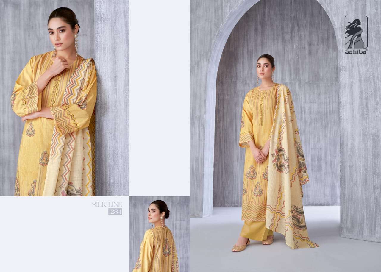 Sahiba SILK LINE Salwar Kameez Wholesale catalog