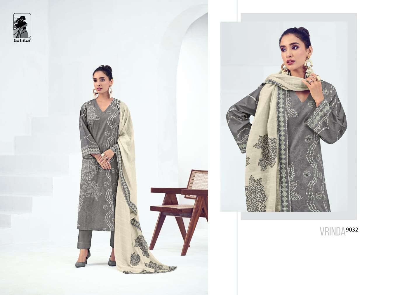 Sahiba VRINDA Dress Material Wholesale catalog