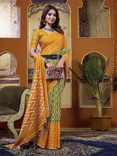 Sanskar Woven Mulmul Cotton Saree Wholesale Catalog