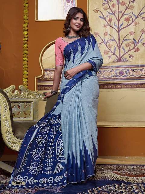 Sanskar Woven Mulmul Cotton Saree Wholesale Catalog