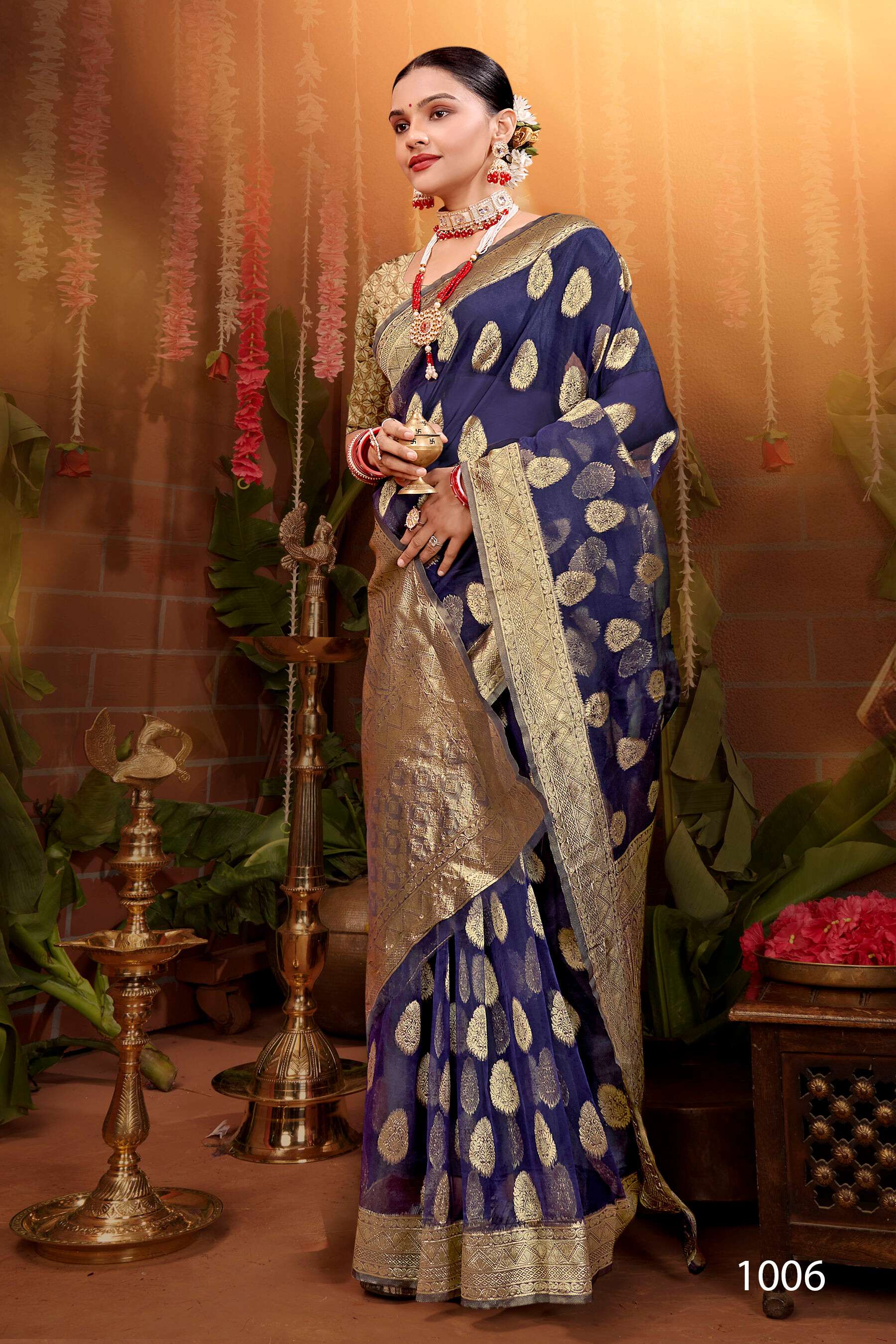 Saroj  Mahek Vol - 2 Sofft organza silk saree Wholesale catalog    