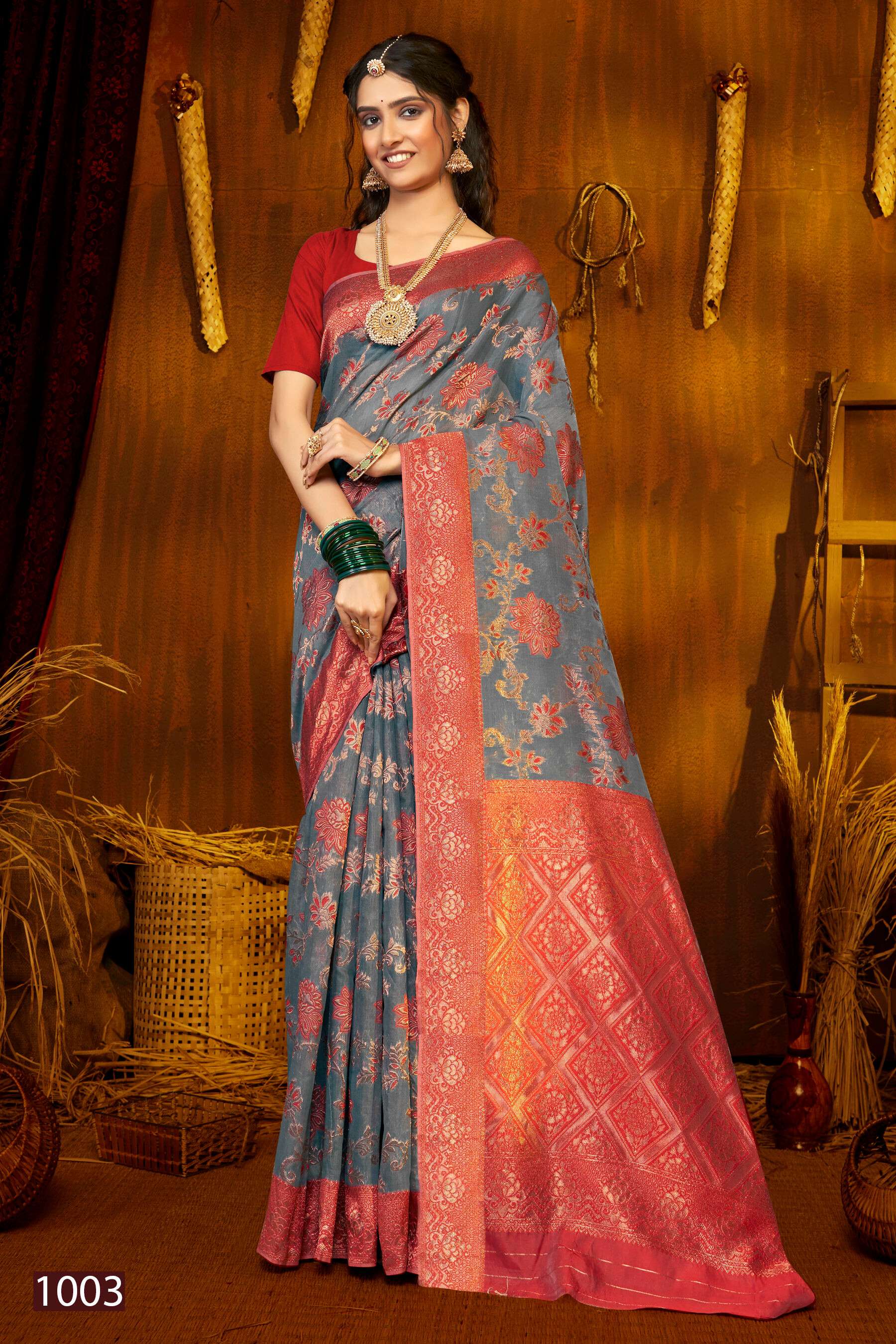 Saroj Purnabhumi Vol - 3 Soft cotton Saree Wholesale catalog  