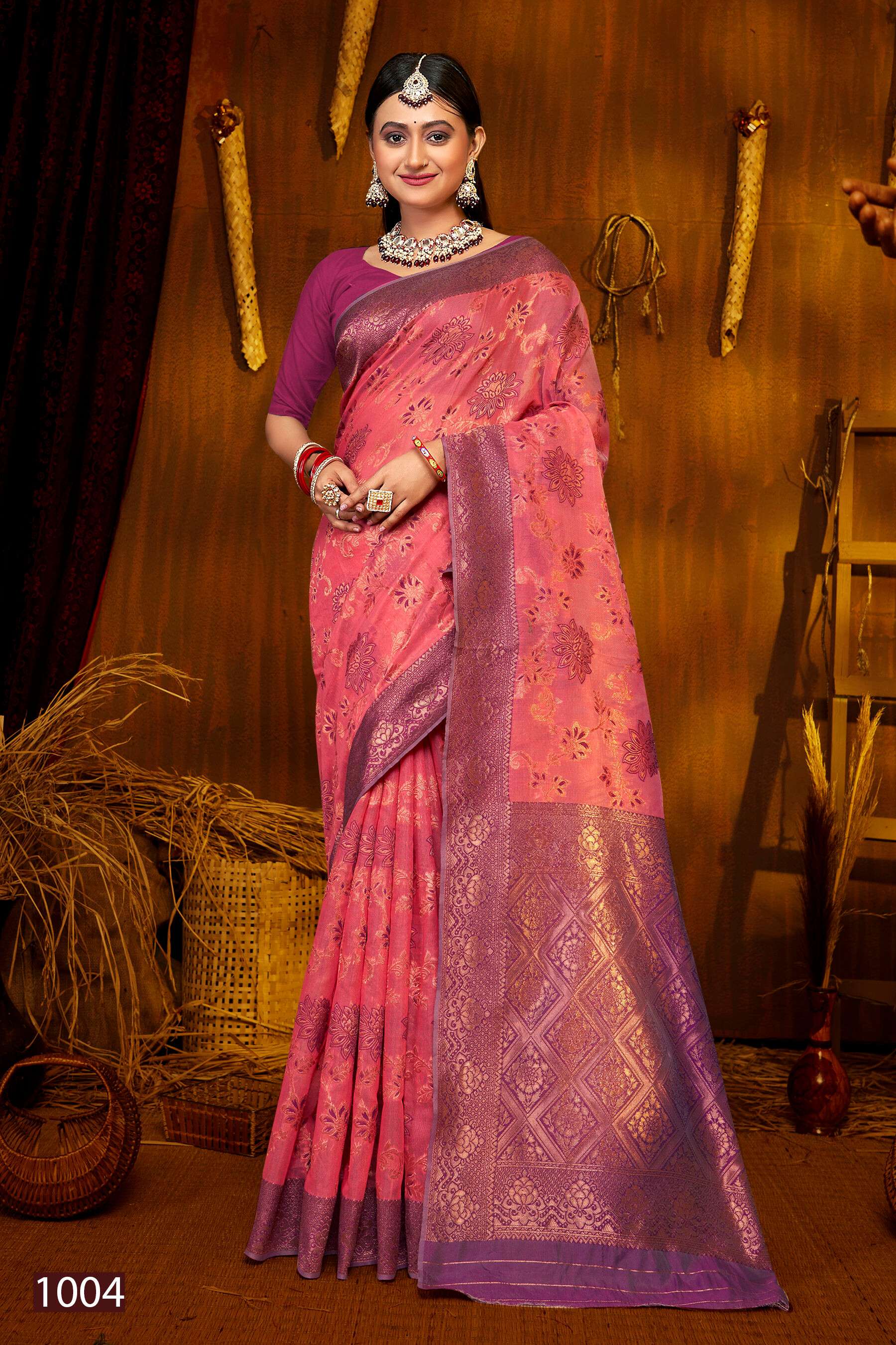 Saroj Purnabhumi Vol - 3 Soft cotton Saree Wholesale catalog  
