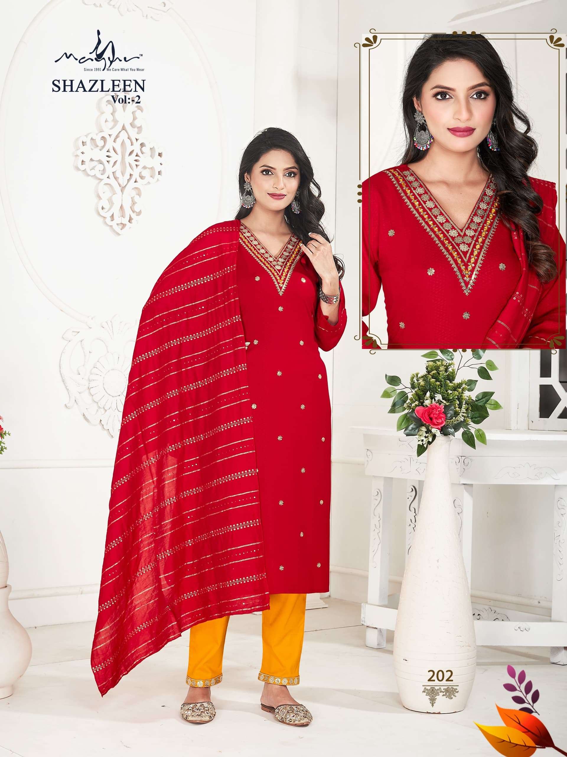 Shazleen Vol-2 Kurti Wholesale catalog