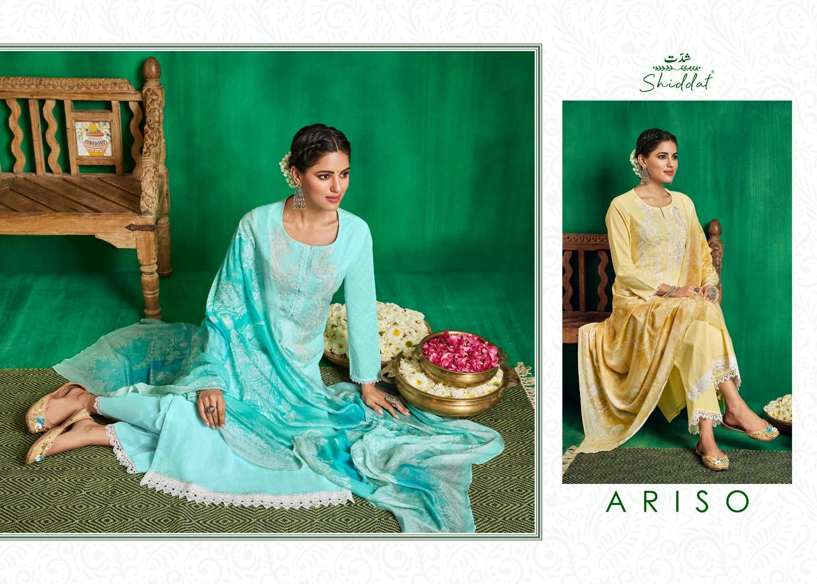 SHIDDAT ARISO Salwar Kameez Wholesale catalog