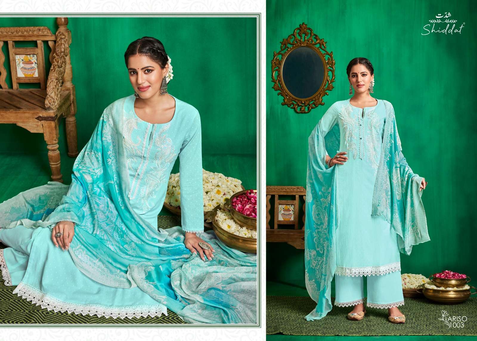 SHIDDAT ARISO Salwar Kameez Wholesale catalog