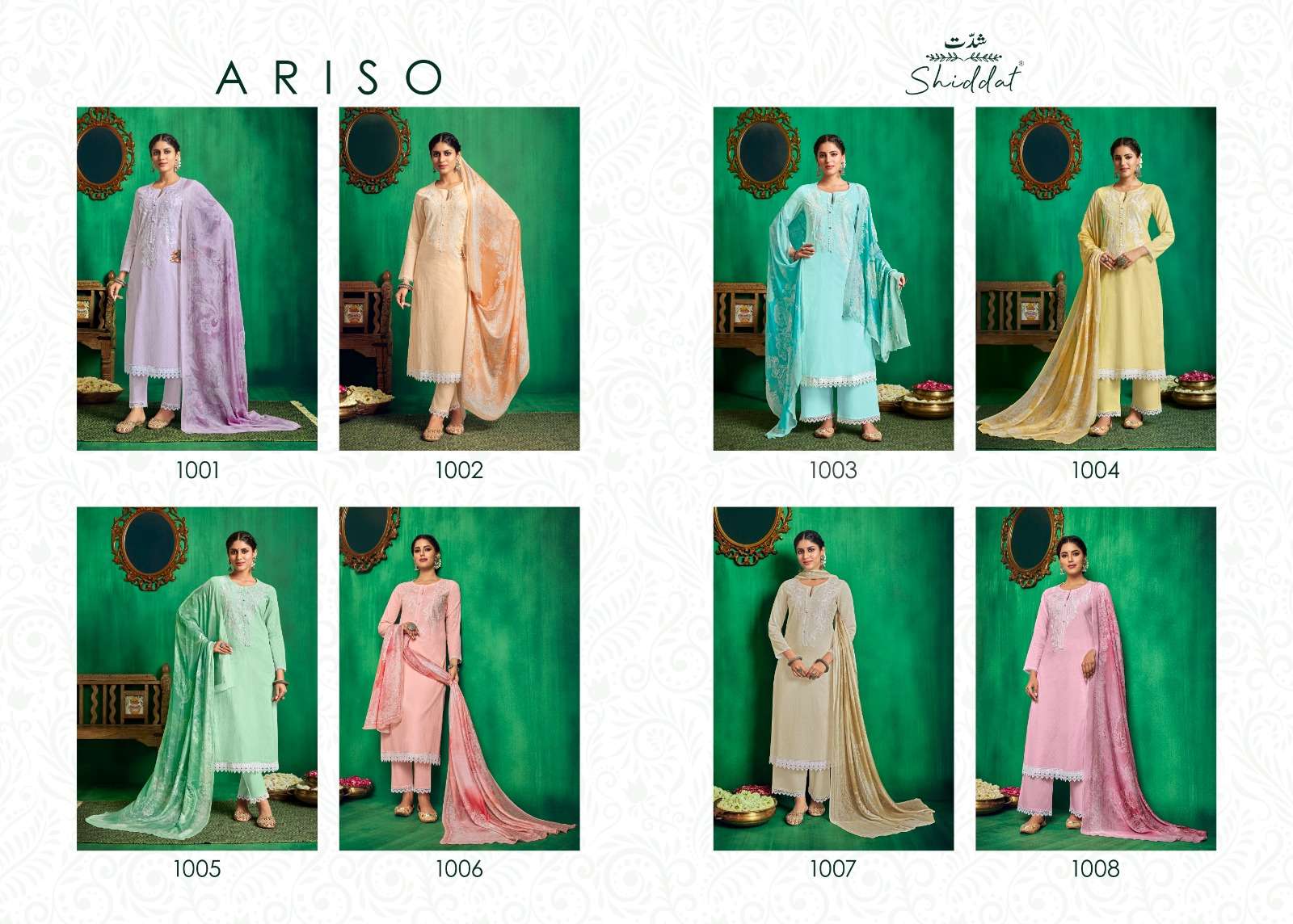 SHIDDAT ARISO Salwar Kameez Wholesale catalog