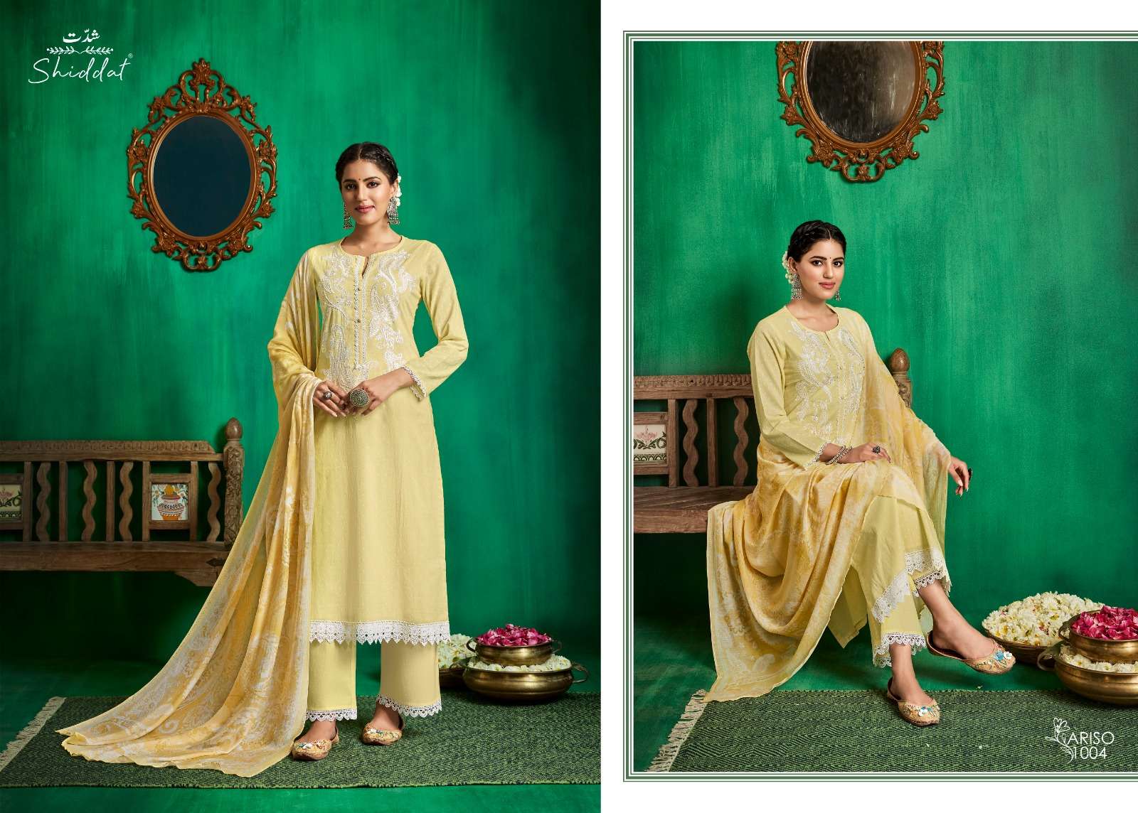 SHIDDAT ARISO Salwar Kameez Wholesale catalog