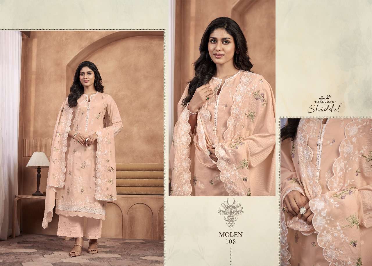 SHIDDAT MOLEN Salwar Kameez Wholesale catalog