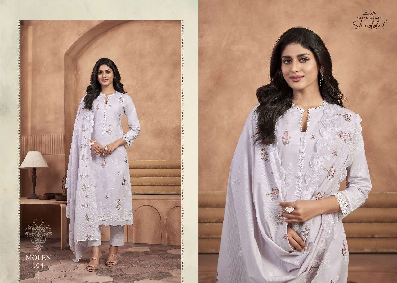 SHIDDAT MOLEN Salwar Kameez Wholesale catalog