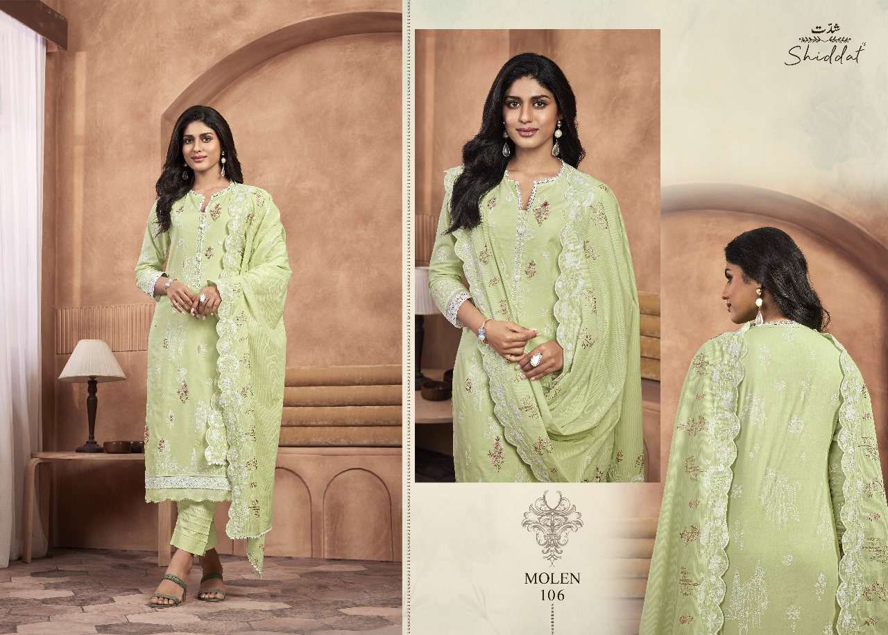 SHIDDAT MOLEN Salwar Kameez Wholesale catalog
