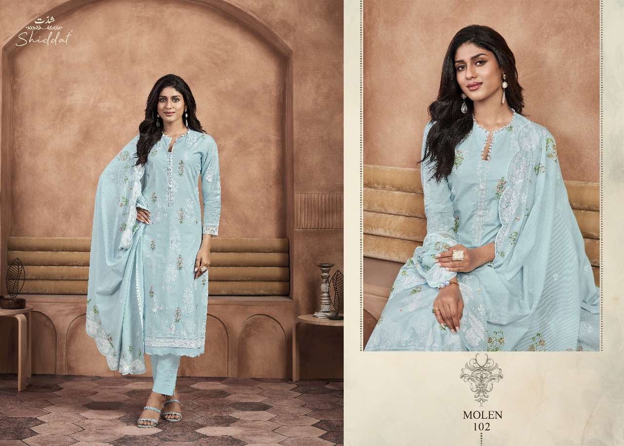 SHIDDAT MOLEN Salwar Kameez Wholesale catalog