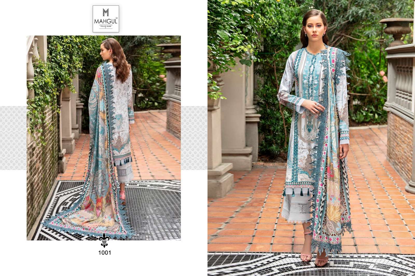 Shraddha Mahgul Firdos Vol 1 Chiffon Dupatta Salwar Kameez Wholesale catalog