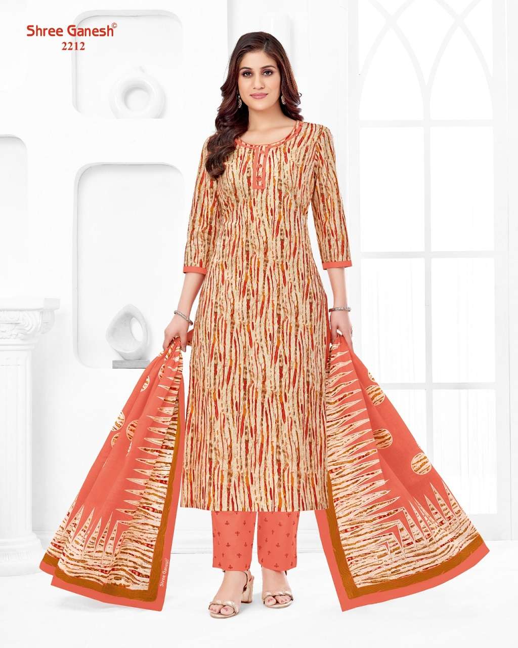 Shree Ganesh Samaiyra Vol-12 – Kurti Pant With Dupatta Wholesale Catalog