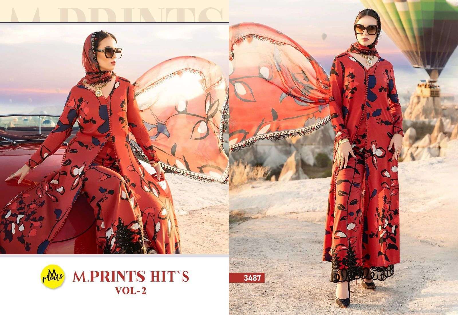 Shree M Prints Hits Vol 2 Cotton Dupatta Salwar Kameez Wholesale catalog