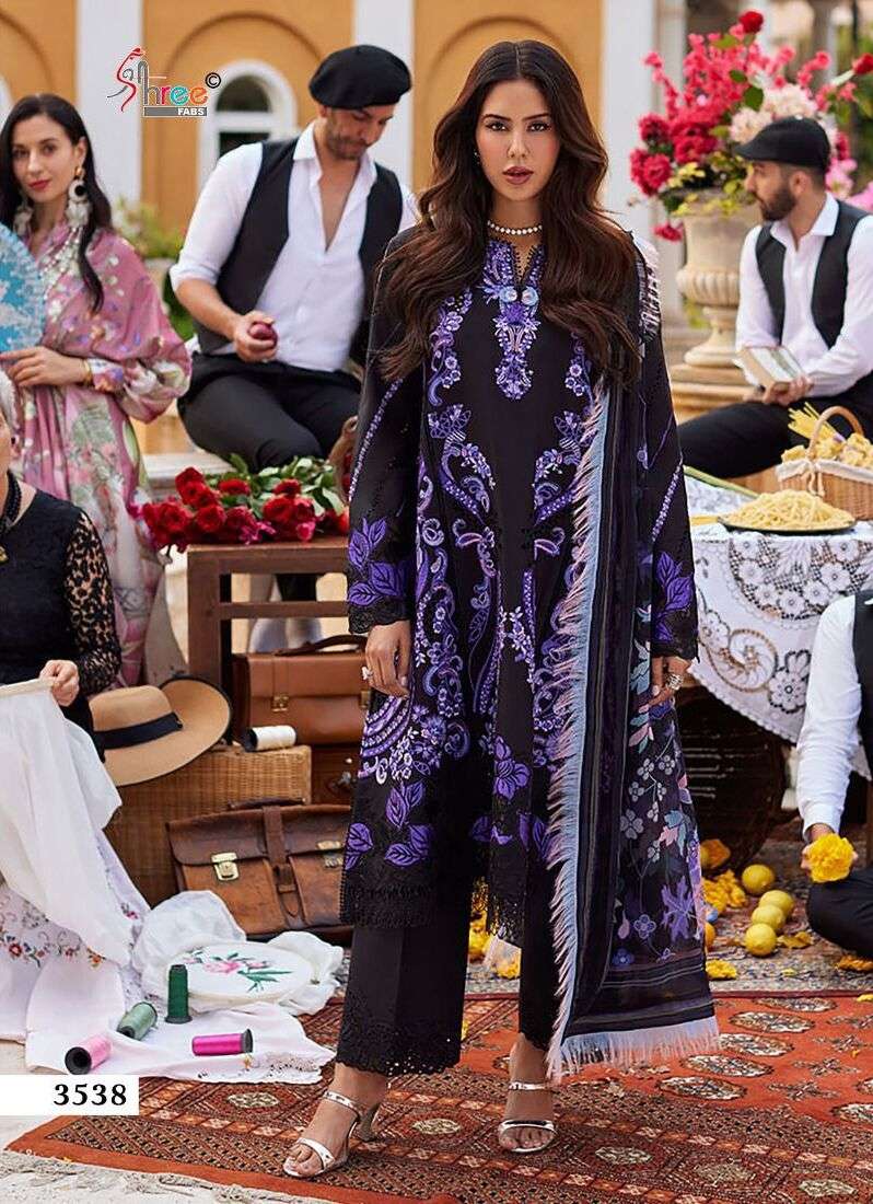 Shree Mushq Premium 24 Cotton Dupatta Pakistani Suit Wholesale catalog