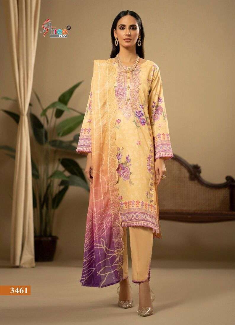 Shree Rang E 24 Chiffon Dupatta Salwar Kameez Wholesale catalog