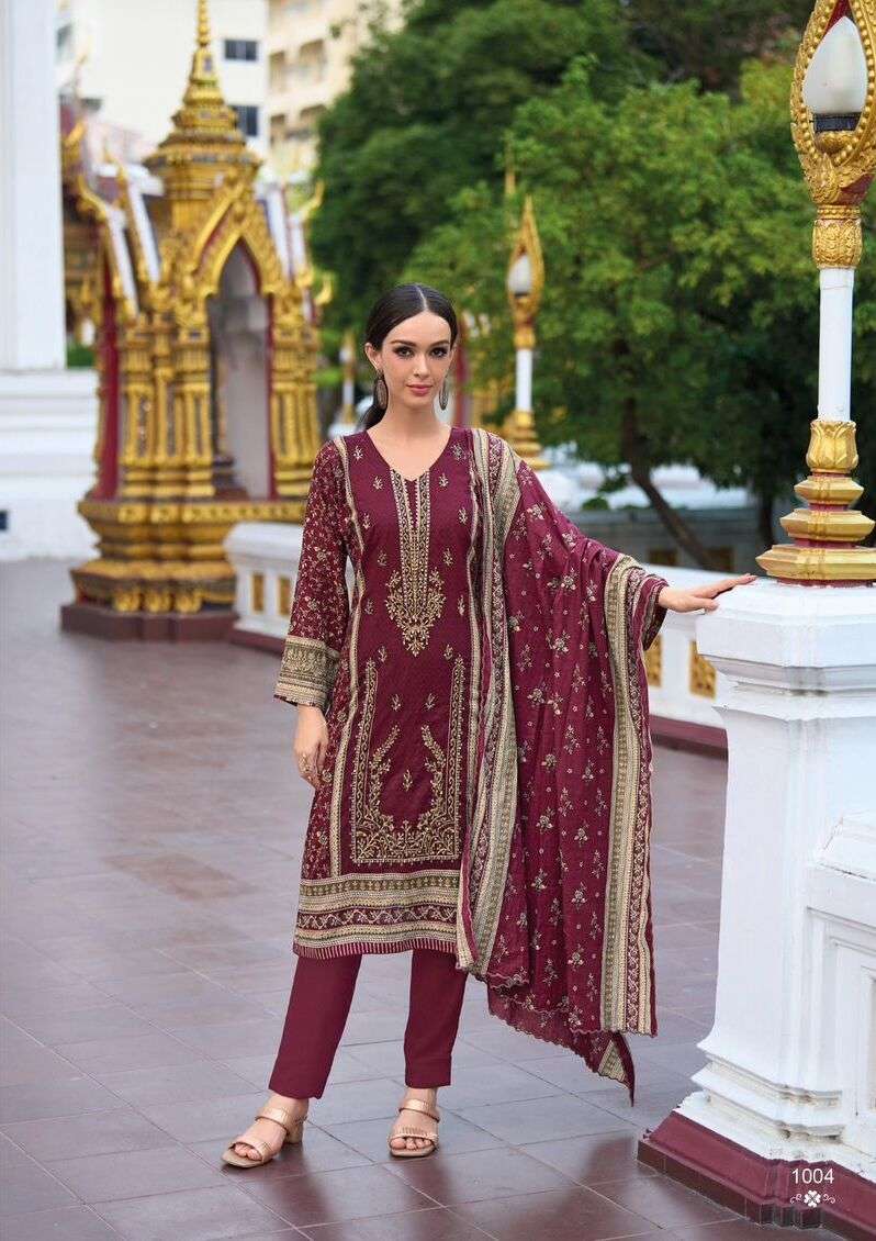 Shree Riwayat Premium Chiffon Dupatta Designer Salwar Suits Wholesale catalog