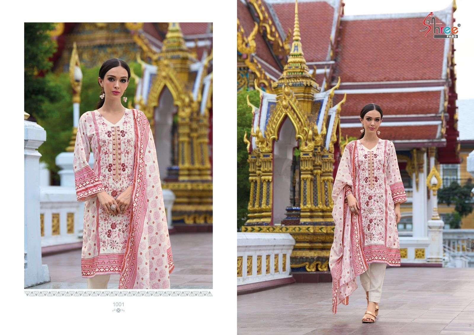 Shree Riwayat Premium Chiffon Dupatta Designer Salwar Suits Wholesale catalog