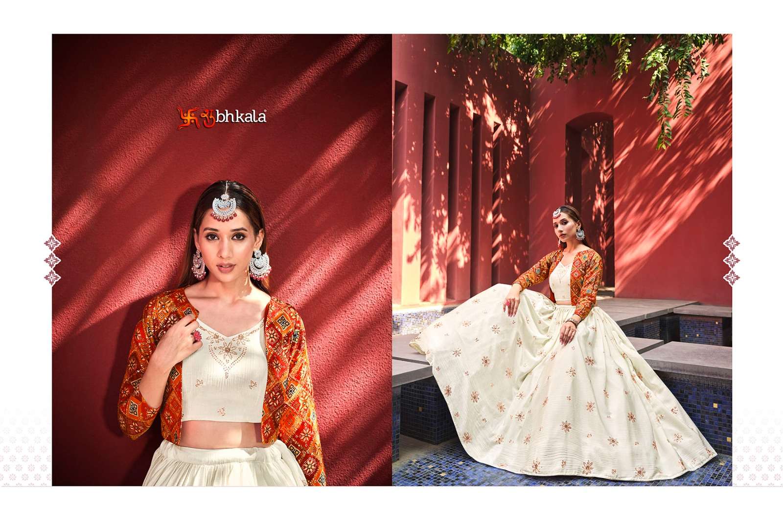 SHUBHKALA GIRLY VOL. 2241 Embroidered Stitched Jacket Style Lehenga Choli Wholesale catalog