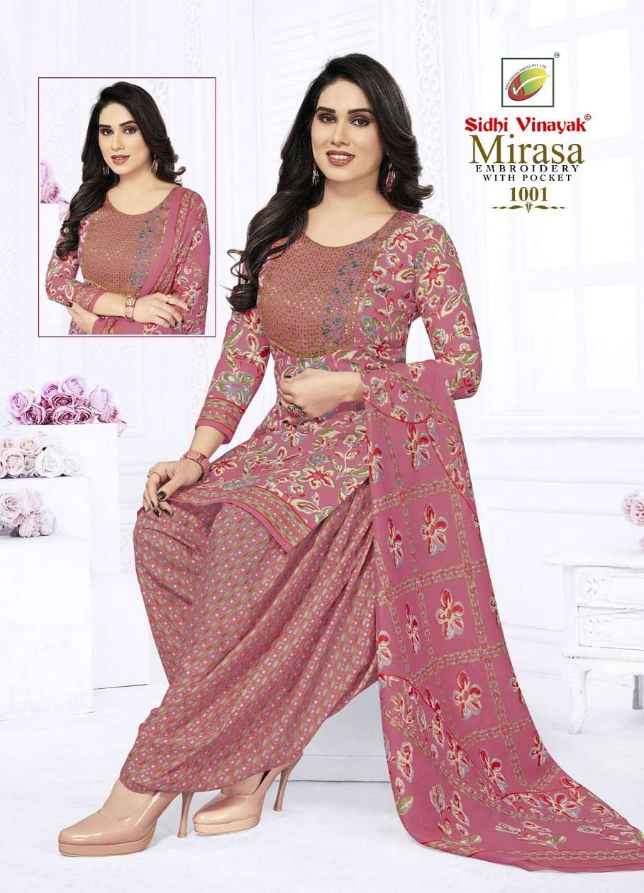 Sidhi Vinayak Mirasa Vol-1 – Readymade With Lining Wholesale Catalog