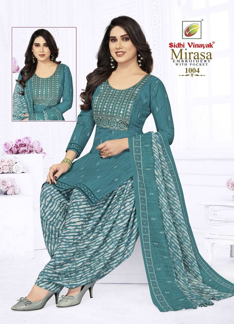 Sidhi Vinayak Mirasa Vol-1 – Readymade With Lining Wholesale Catalog