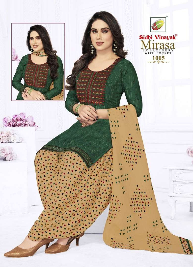 Sidhi Vinayak Mirasa Vol-1 – Readymade With Lining Wholesale Catalog