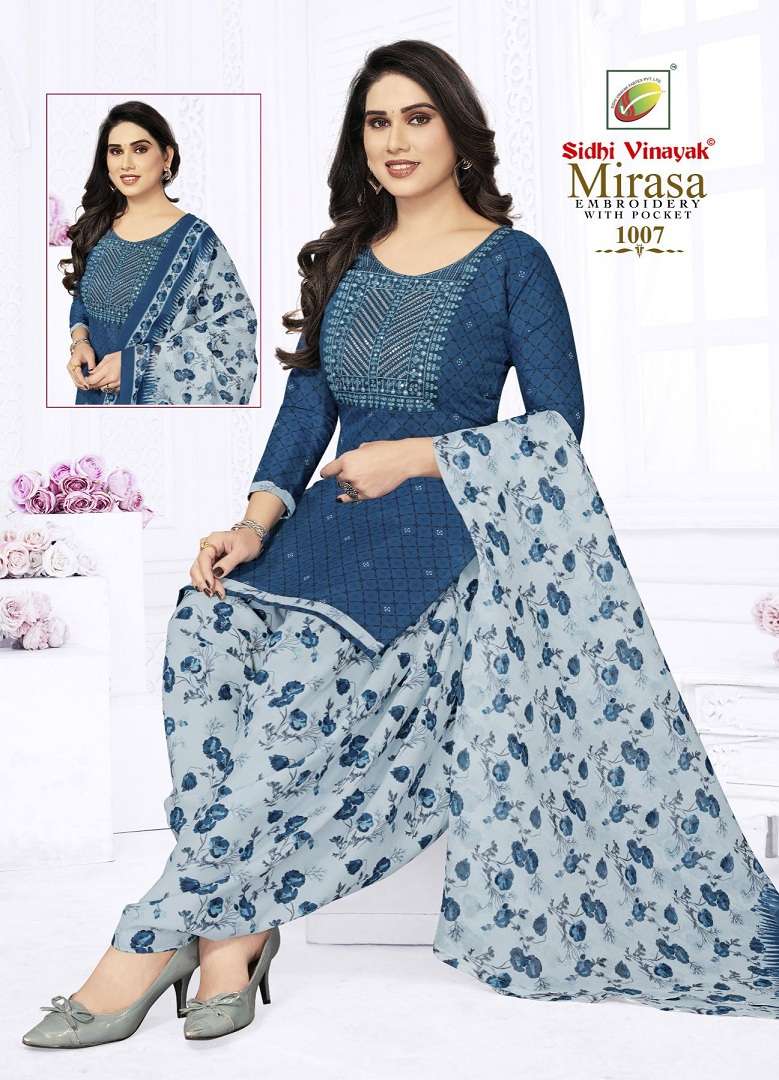 Sidhi Vinayak Mirasa Vol-1 – Readymade With Lining Wholesale Catalog