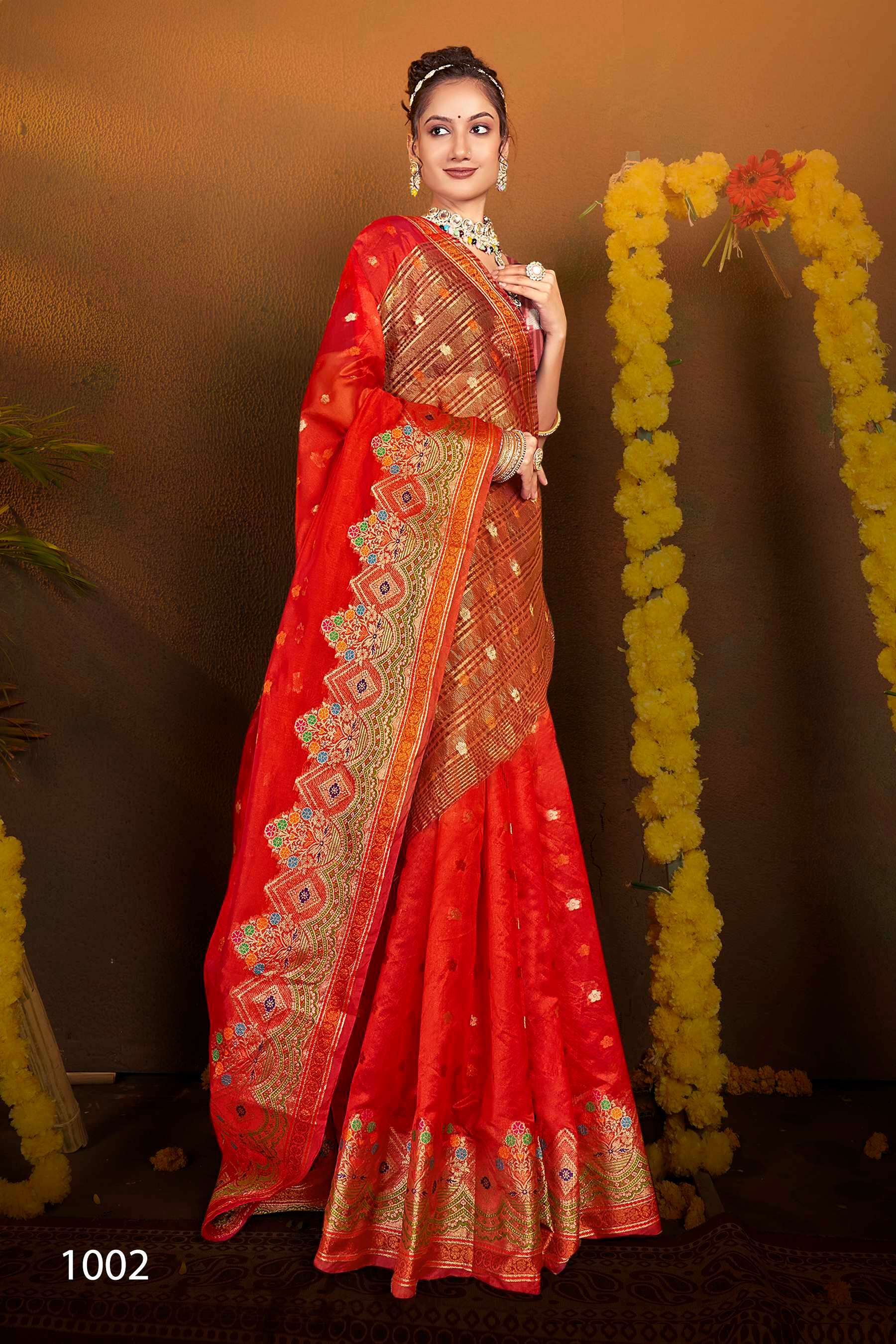 Sitaraa Vol.4 Soft organza silk Saree Wholesale catalog    