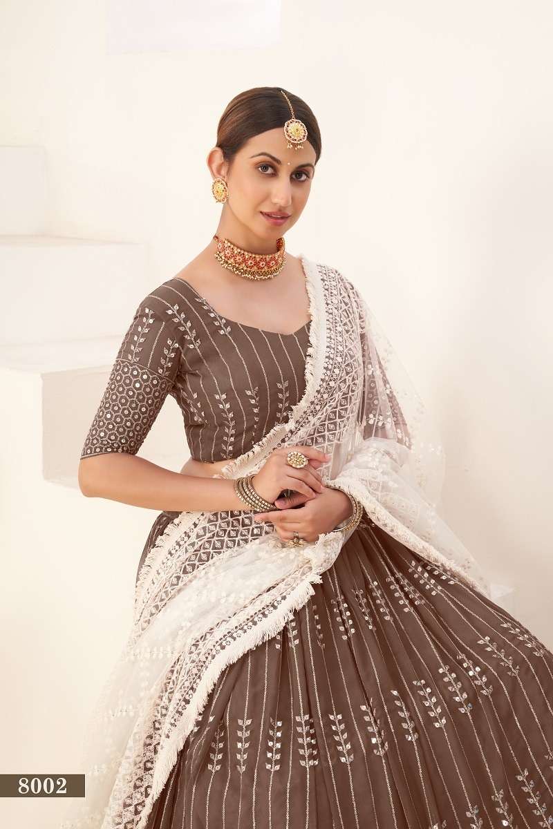 SIYA VOL-1 CARAMEL TWILIGHT LAVENDER PREMIUM COLLECTION THIS WEDDING SEASON Lehenga choli Wholesale catalog